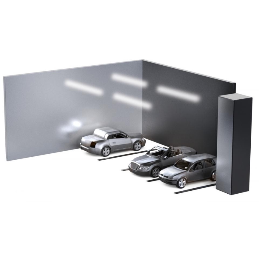 Steinel 079338-LED Lampe industrielle avec détecteur RS PRO5150 SC 5C 42W/230V IP66