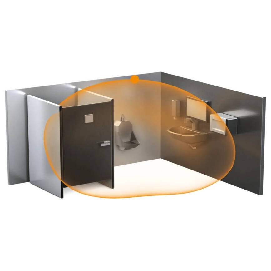 Steinel 079420 - Détecteur de présence HF 360-2 COM1 blanc