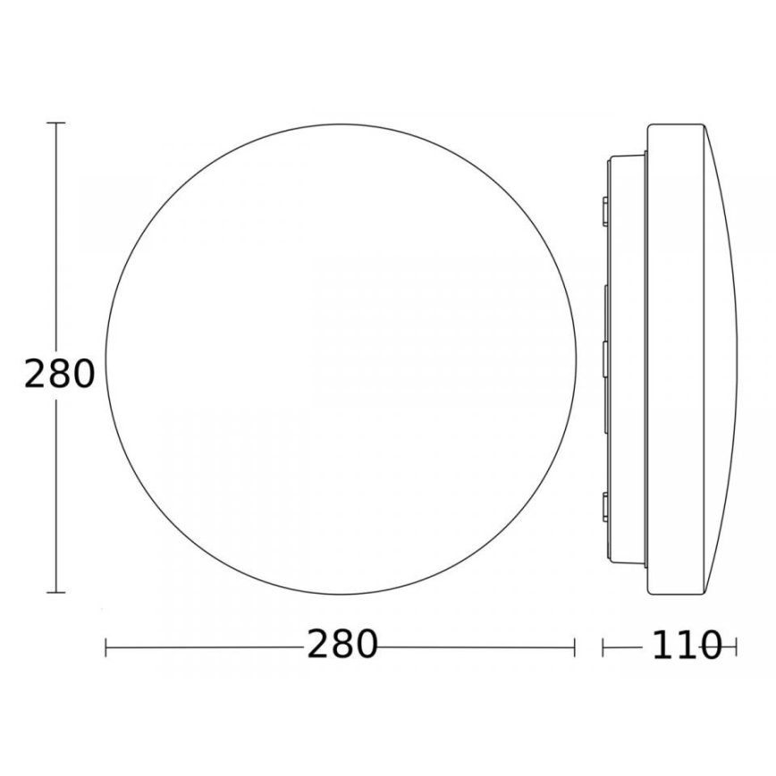 Steinel 079734 - Plafonnier LED avec détecteur RS 20 S LED/9,4W/230V 3000K IP44