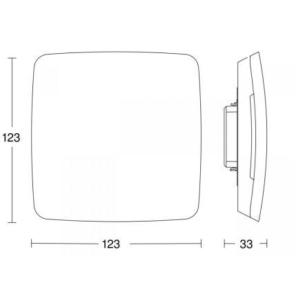 Steinel 084264 - Multicapteur connecté AIR encastré BT IPD blanc