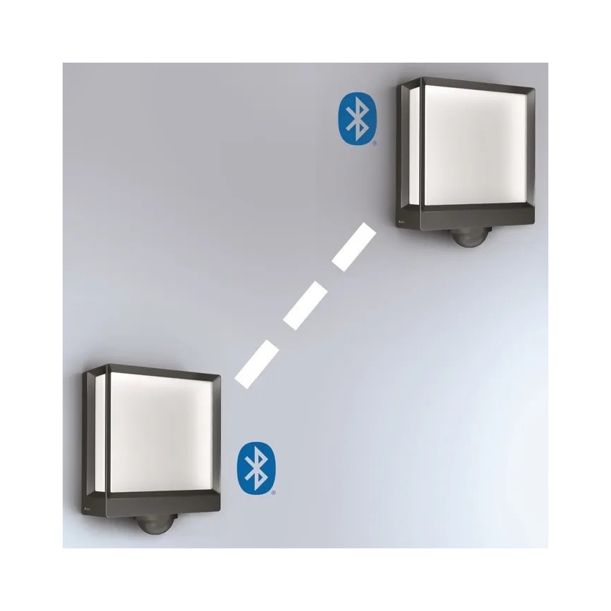 Steinel 085247 - Applique murale extérieure avec détecteur à intensité variable L40SC LED/12,9W/230V