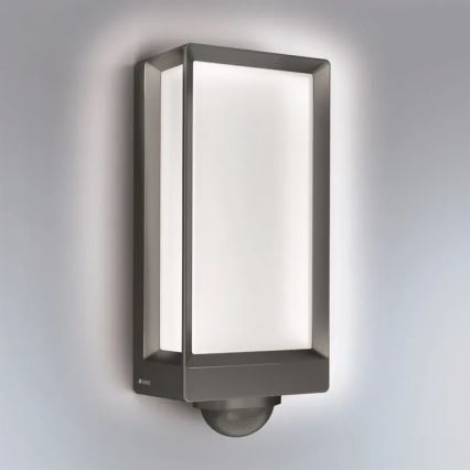 Steinel 085261 - Applique murale à intensité variable extérieure avec détecteur L42SC LED/13W/230V IP54