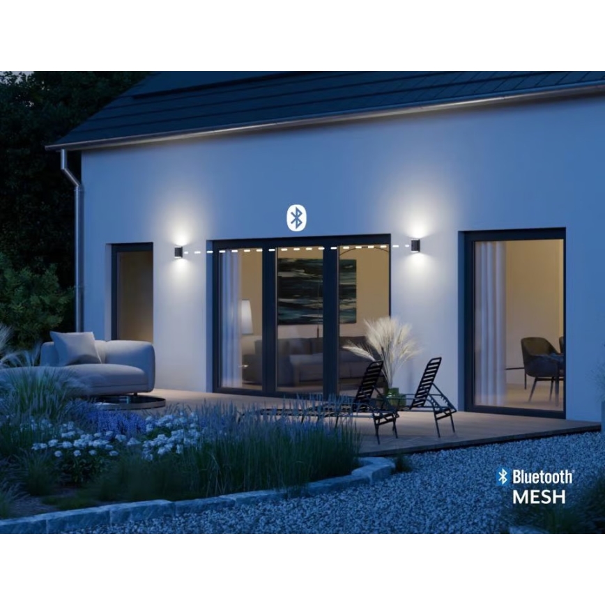 Steinel 087739 - Applique murale extérieure LED avec détecteur 2xGU10/14,5W/230V L 940SC IP44