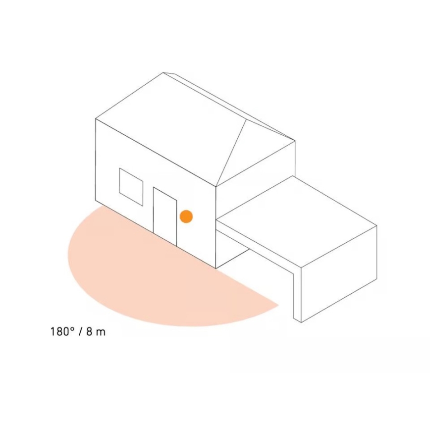 Steinel 087739 - Applique murale extérieure LED avec détecteur 2xGU10/14,5W/230V L 940SC IP44