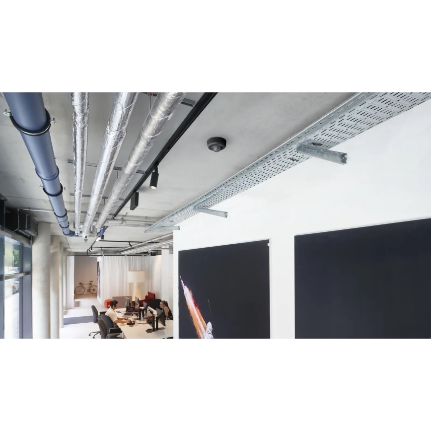 Steinel 087982 - Détecteur de mouvement avec un détecteur de présence PD-8 ECO KNX 360° noir