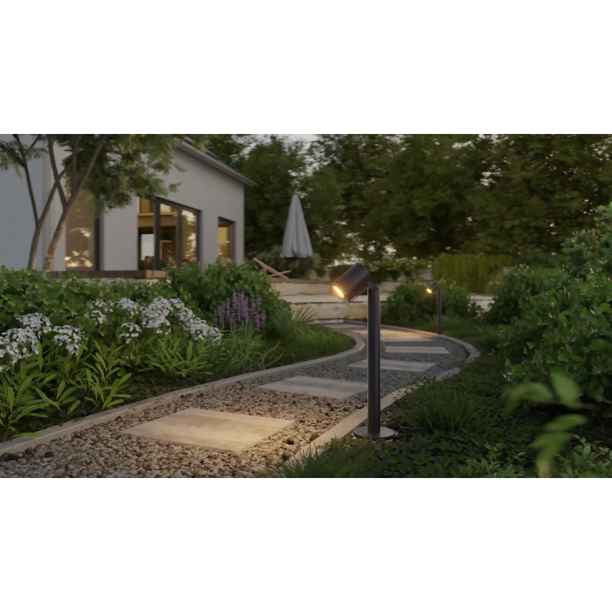 Steinel 089337 - Luminaire d'extérieur LED RGBW, 7,9 W/24 V, IP65