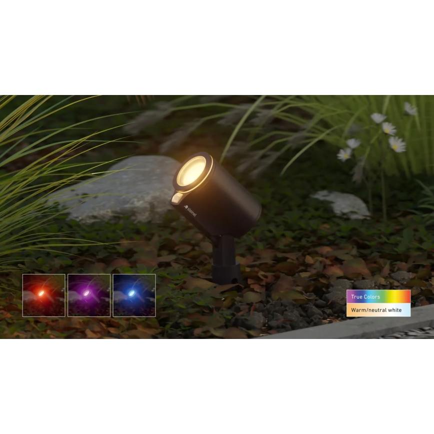 Steinel 089351 - Lampe d'extérieur LED RGBW, 7,9 W, 24 V, IP65