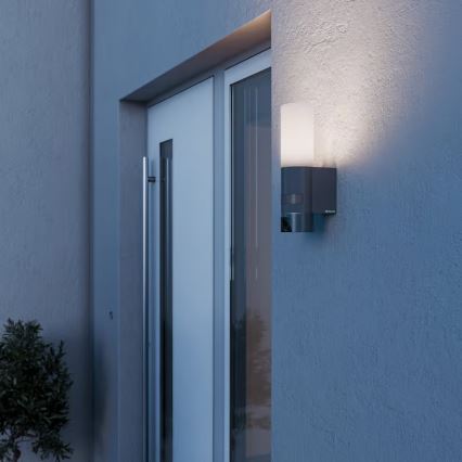 Steinel 092597 - Luminaire extérieur LED avec capteur et caméra L 620 LED/13,5W/230V IP44