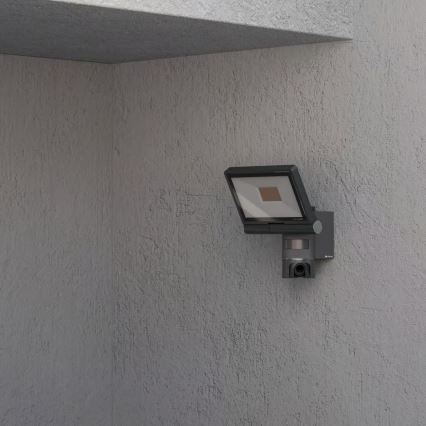 Steinel 092603 - Projecteur LED avec détecteur et caméra LED/21W/230V IP44
