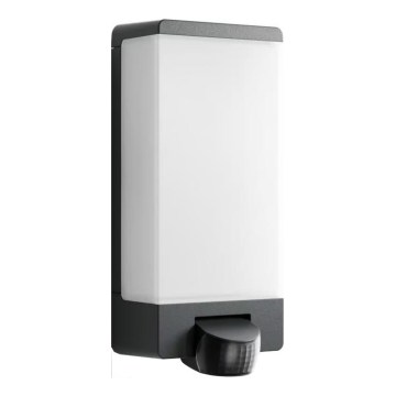 Steinel 094263 - Numéro de maison avec détecteur 1xE27/15W/230V L 14 S IP44