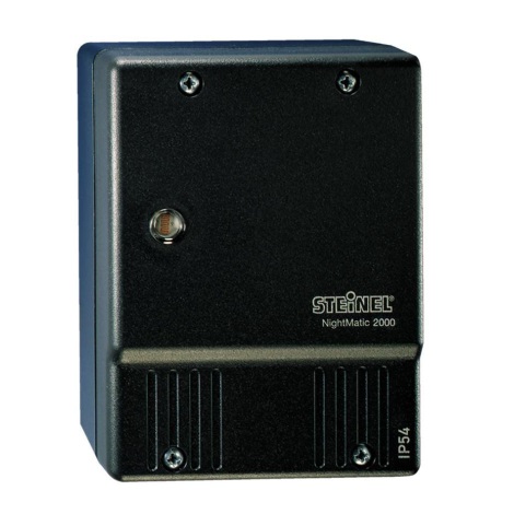 STEINEL 550318 - Détecteur crépusculaire NightMatic 2000 noir IP54
