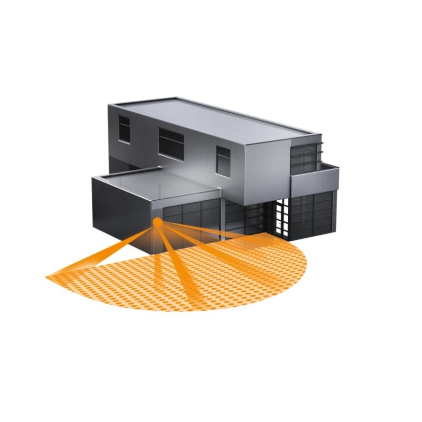 STEINEL 603717 - Détecteur infrarouge extérieur IS 2180 2 noir IP54