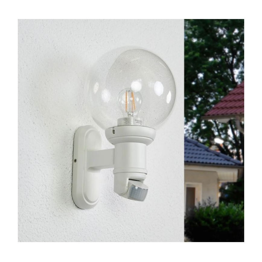 STEINEL 634315 - L 560 S Applique murale extérieur blanche avec détecteur