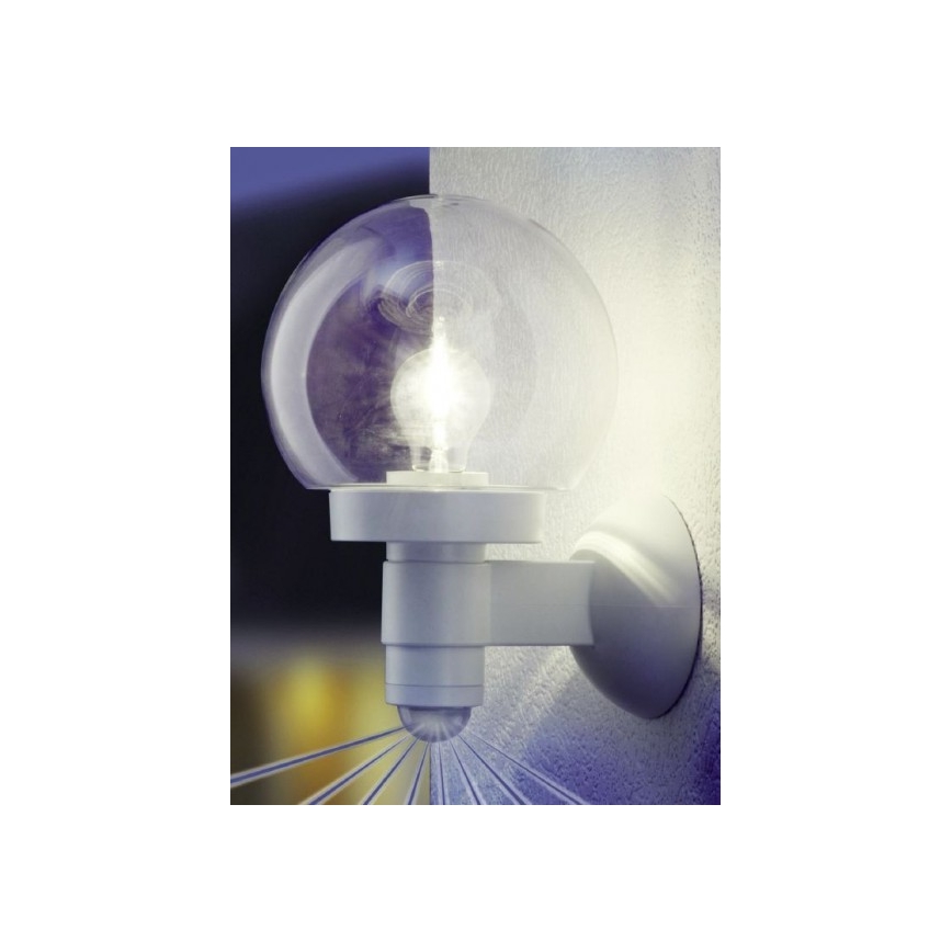 Steinel 657413 - Applique murale extérieure avec détecteur L 115 S 1xE27/60W/230V IP44