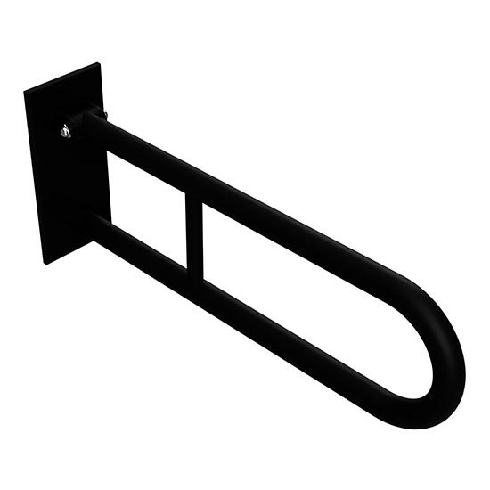 Support 10x25 cm noir