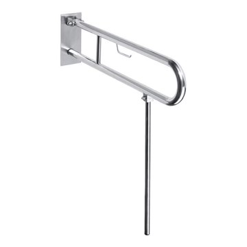 Support 10x80 cm inox/argenté