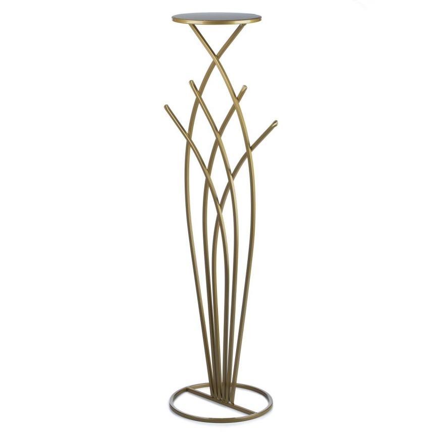Support de pot de fleur SWAN 100x22,5 cm doré