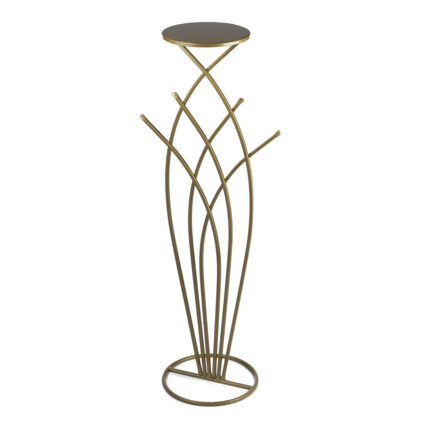 Support de pot de fleur SWAN 100x22,5 cm doré