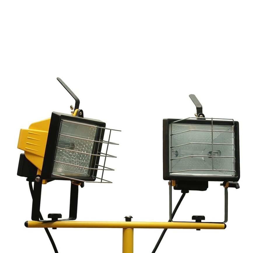Support de projecteur 180 cm jaune