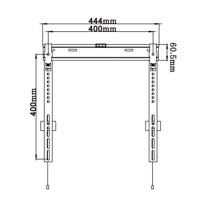 Support mural mince pour TV 23-65”
