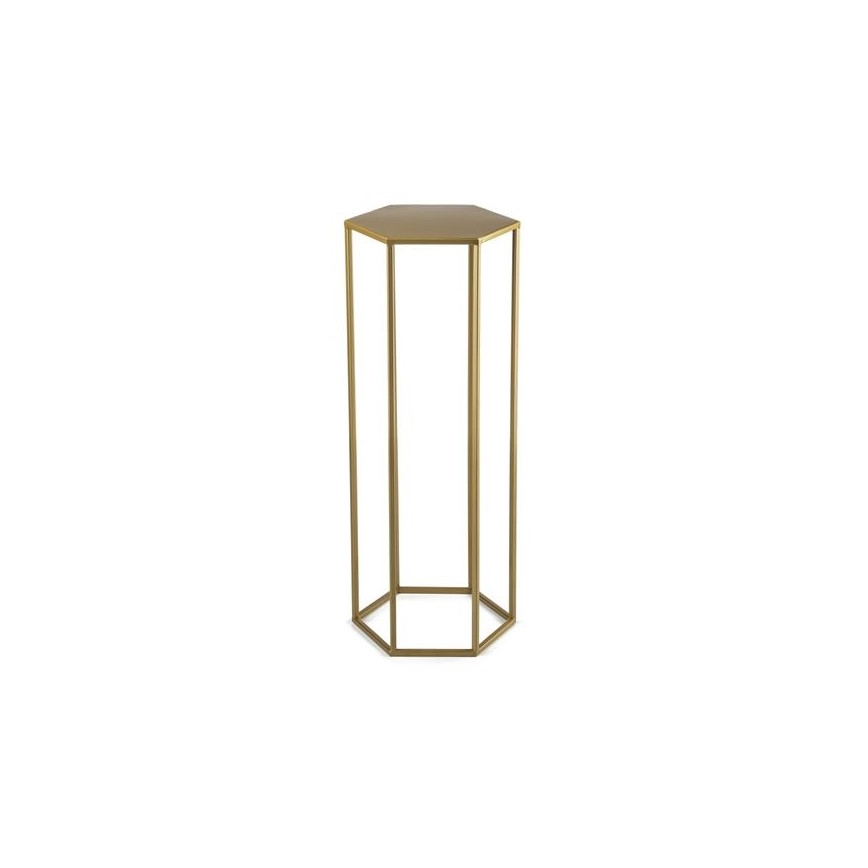 Support pot 70x24 cm doré