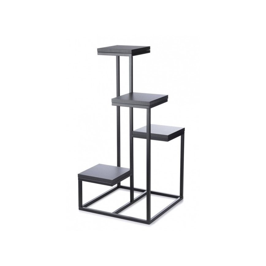 Support pot de fleur KASKADA 79x40 noir