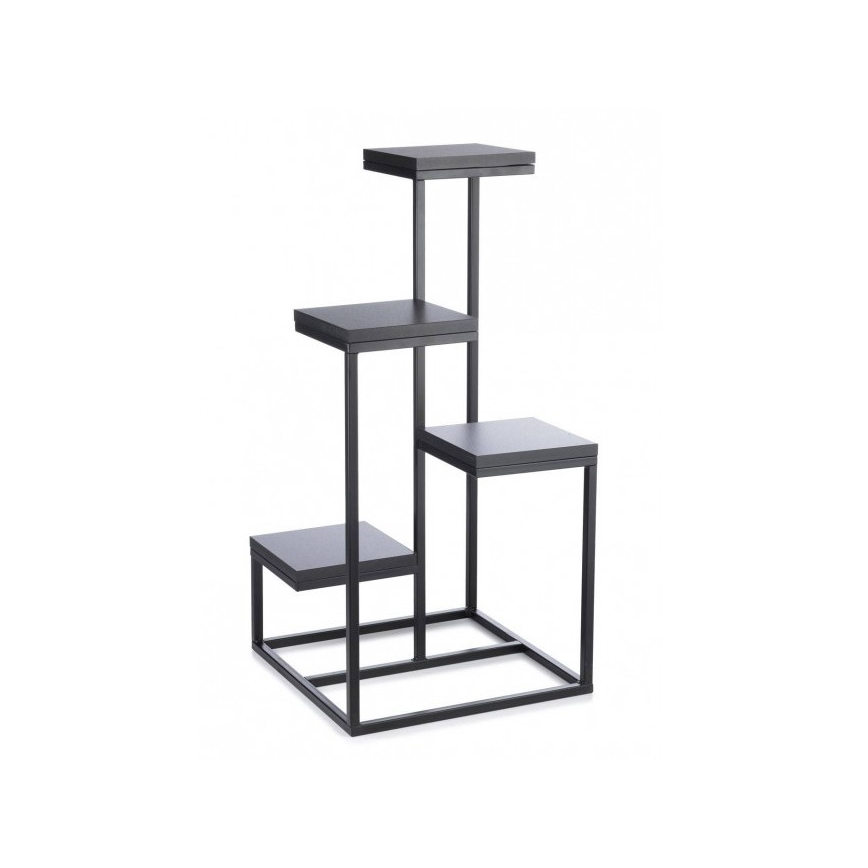 Support pot de fleur KASKADA 79x40 noir