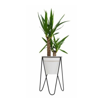 Support pot de fleur LOFT 50x30 cm noir