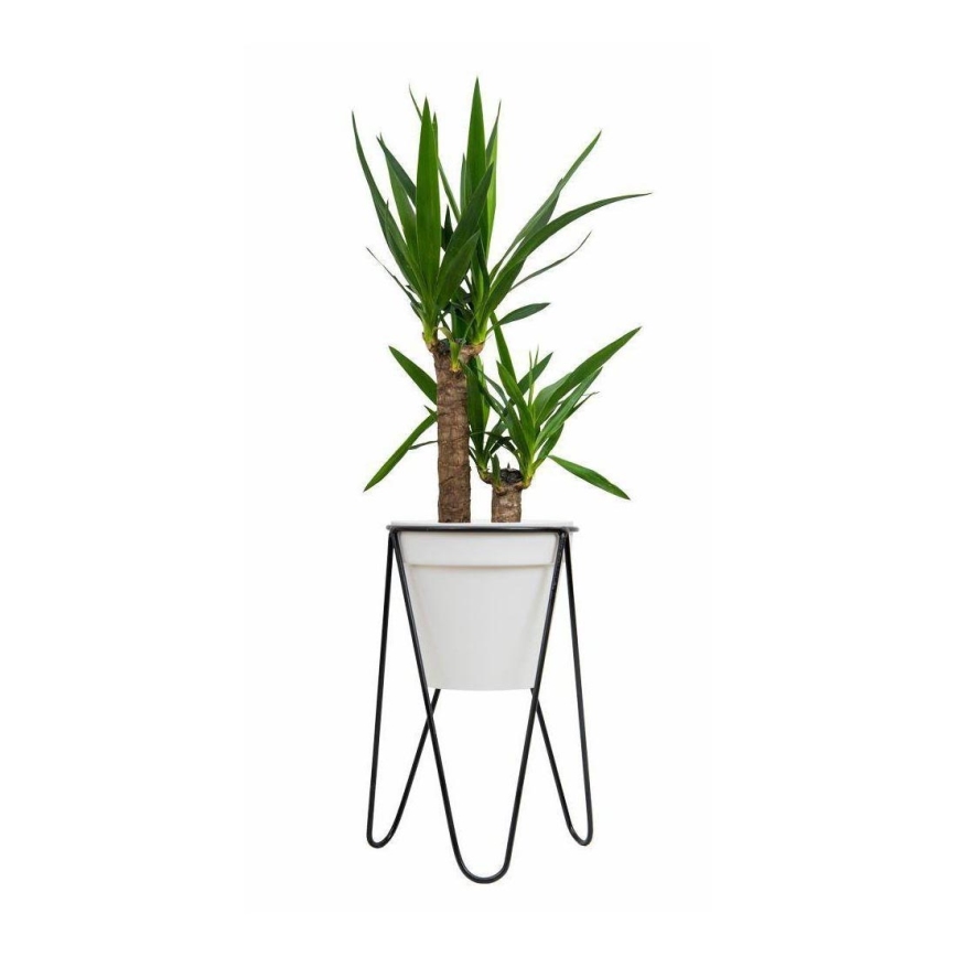 Support pot de fleur LOFT 50x30 cm noir