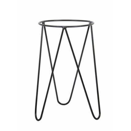 Support pot de fleur LOFT 50x30 cm noir