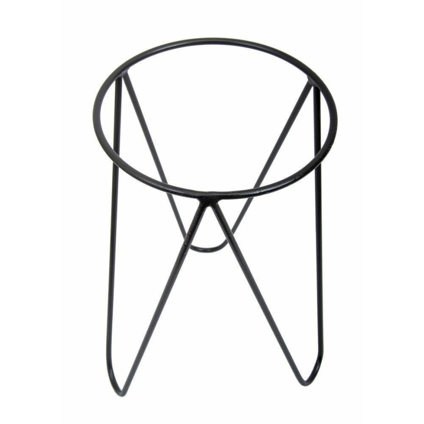 Support pot de fleur LOFT 50x30 cm noir