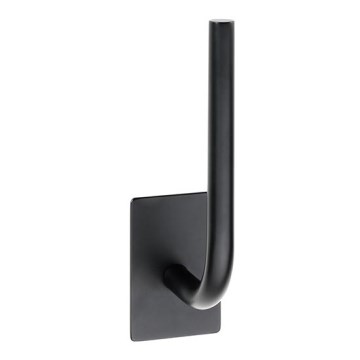 Support pour papier 4,5x18 cm inox/noir