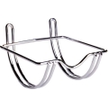 Support pour papier toilette 12x12,5 cm chrome brillant
