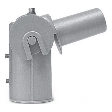 Support réglable pour lampe de rue IP44 Ø 53-60 mm, gris