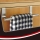 Support suspendu pour essuie-tout 8x23,5 cm en inox