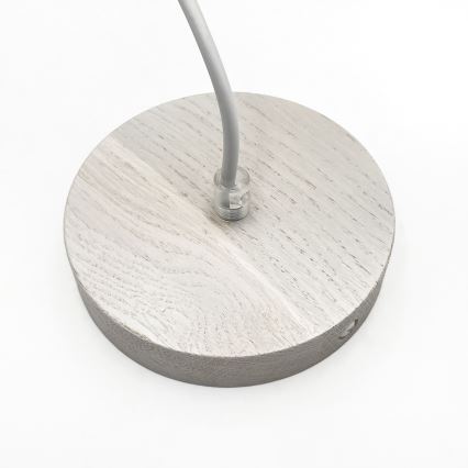 Suspension à câble AIDA 1xE27/60W/230V Ø 35 cm chêne/blanc