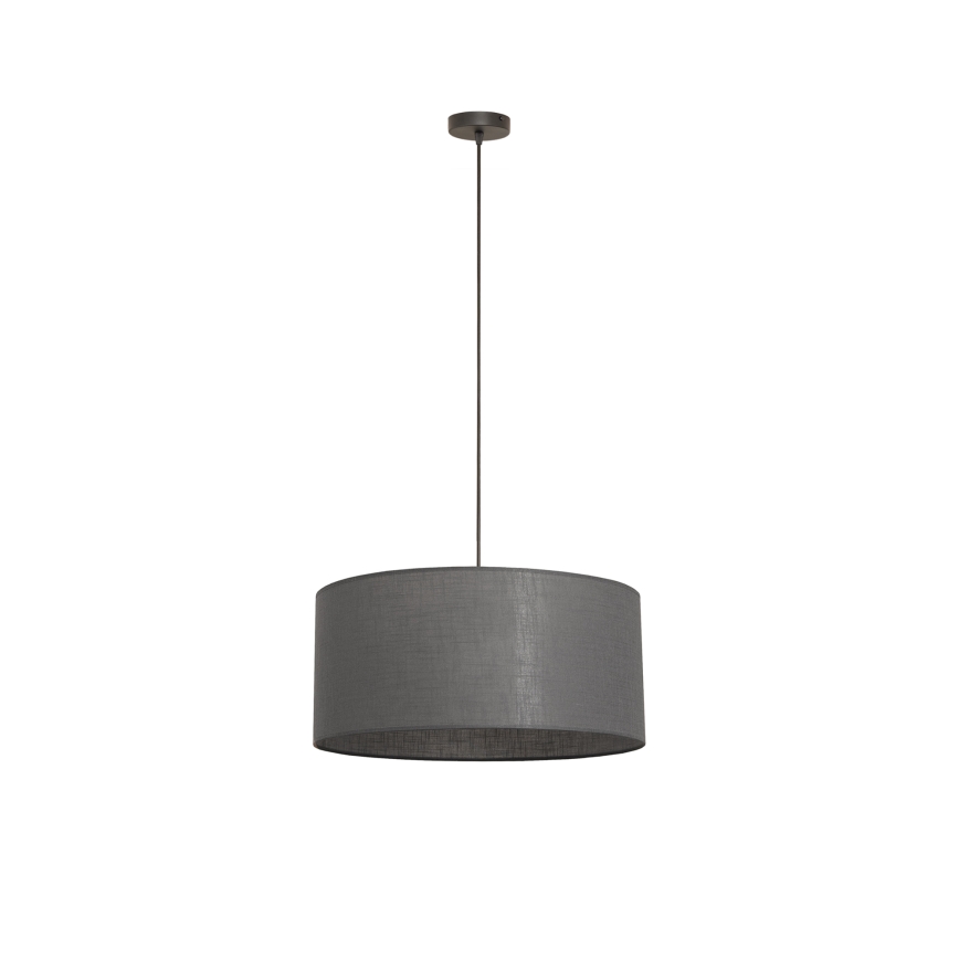 Suspension à câble ALBA 1xE27/15W/230V Ø 40 cm, gris
