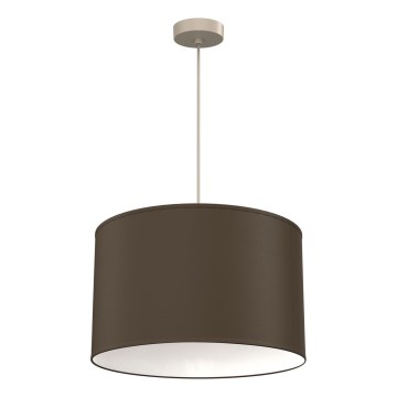 Suspension à câble ARDEN 1xE27/15W/230V Ø 40 cm beige/marron
