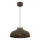 Suspension à câble BASCA 1xE27/15W/230V marron/beige