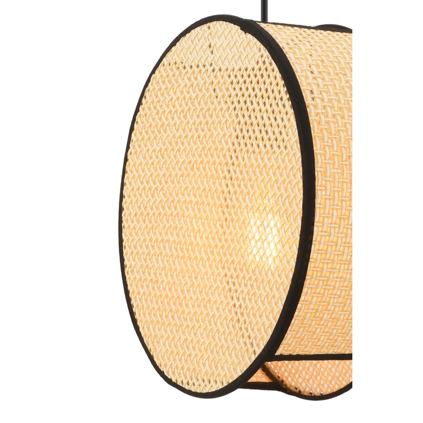 Suspension à câble BIG DRUM 1xE27/60W/230V beige/noir