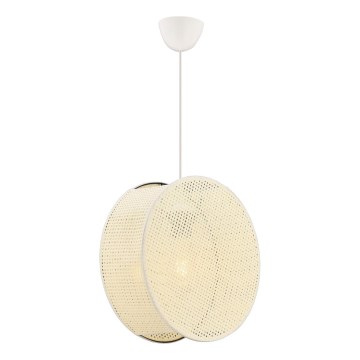 Suspension à câble BIG DRUM 1xE27/60W/230V crème