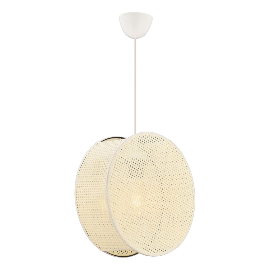 Suspension à câble BIG DRUM 1xE27/60W/230V crème