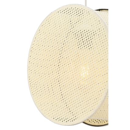Suspension à câble BIG DRUM 1xE27/60W/230V crème