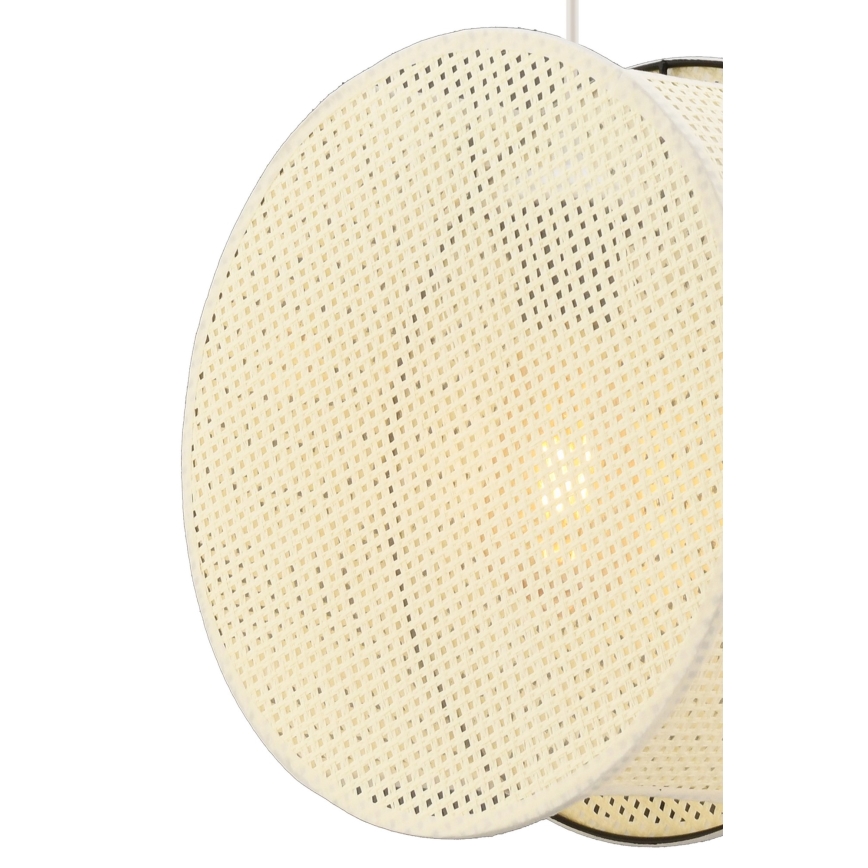Suspension à câble BIG DRUM 1xE27/60W/230V crème