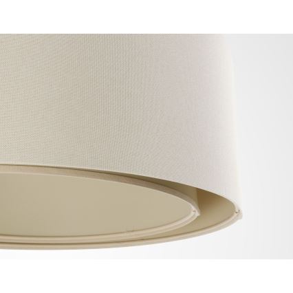Suspension à câble BOHO TRINITI 1xE27/60W/230V Ø 50 cm crème