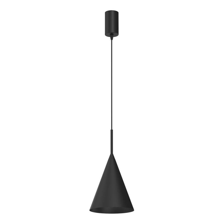 Suspension à câble CAPITAL 1xGX53/15W/230V Ø 17 cm noir