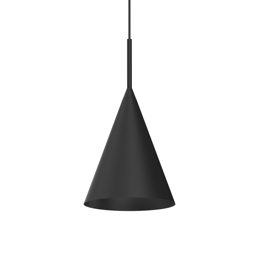 Suspension à câble CAPITAL 1xGX53/15W/230V Ø 17 cm noir