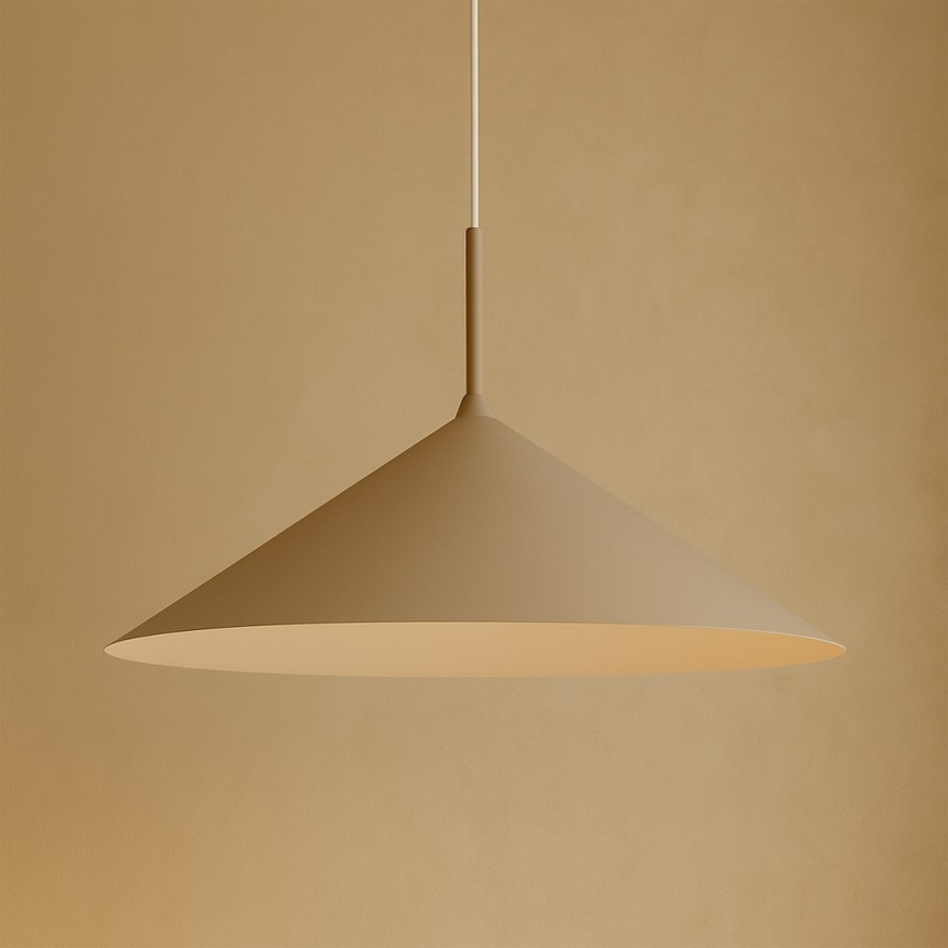Suspension à câble CAPITAL 1xGX53/15W/230V Ø 60 cm taupe