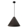 Suspension à câble CONO 1xE27/40W/230V – placage en ébène