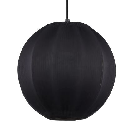 Suspension à câble DANA 1xE27/15W/230V Ø 25 cm noir